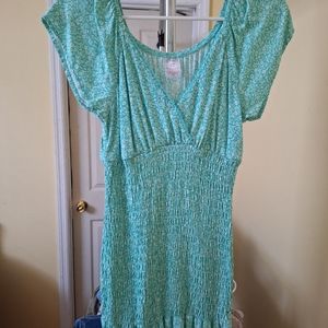 Mint green spring/summer dress